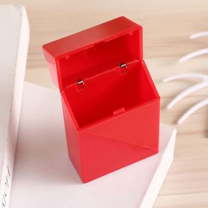 Étui à cigarettes automatique en plastique écologique pour hommes, boîte à cigarettes portable étanche à coque rigide, résistant à l'écrasement, cadeau - Product Image 3