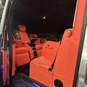 Kit Interno Completo da 7 a 4 Posti per <span class=keywords><strong>Vito</strong></span> <span class=keywords><strong>V</strong></span> <span class=keywords><strong>Class</strong></span>, Sedili in Pelle Maybach, Bar VIP, Divisorio per Mercedes <span class=keywords><strong>V</strong></span> <span class=keywords><strong>Class</strong></span> <span class=keywords><strong>Vito</strong></span> W447 W448 - Product Image 2