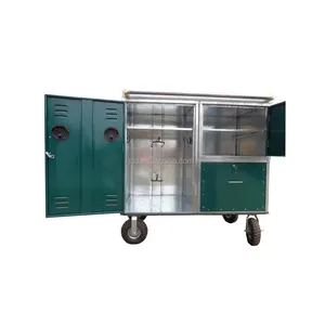 Galvanized custom horse cabinet for horse racing products