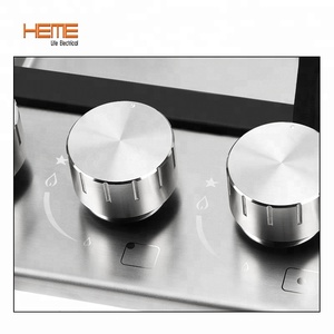 Estufa de Gas Europea de 90 cm con 5 Quemadores, Placas de Cocción Integradas de Acero Inoxidable, Encendido Electrónico para Uso Doméstico - Product Image 4
