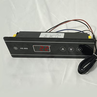 Mini termostato Digital Longhey para control de humedad y temperatura en nevera 12V 24V 220V termo regulador