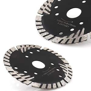 ใบเลื่อยเพชร S11, ใบเลื่อยตัดหินอ่อน หินแกรนิต คอนกรีต, ใบเลื่อยรูปสามเหลี่ยมลูกฟูก ใบเลื่อยตัดหินแกรนิตแบบมีป้องกันรูปพัด - Product Image 4