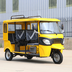 Cina fabbrica 9 passeggeri triciclo Taxi Tuk Tuk moto benzina a tre ruote benzina per l'Africa in vendita - Product Image 2