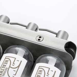 <span class=keywords><strong>Distributeur</strong></span> de <span class=keywords><strong>savon</strong></span> <span class=keywords><strong>mural</strong></span> en acier inoxydable 304 avec logo personnalisé, <span class=keywords><strong>design</strong></span> antivol, pour salle de bain - Product Image 4