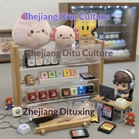 Boîte cadeau de touches de clavier anti-stress hautement personnalisables ; Ensemble de mini touches de clavier style e-sport en emballage blister ; Touches de clavier personnalisées fabriquées en Chine