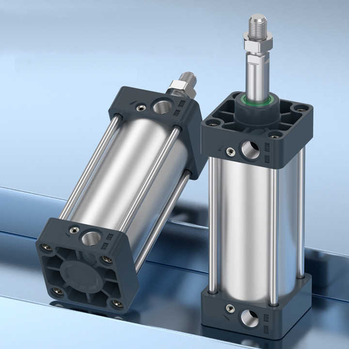 SC Pneumatic Cylinder Standard Cylinder Small Aluminum Pneumatic air  Cylinder Sc100 SC32/40/50/63/80/