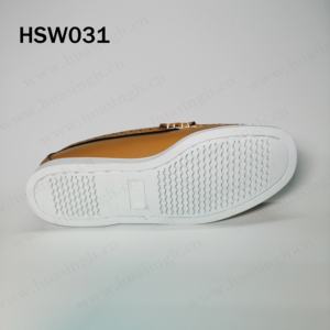 WCY-mocasines de cuero de vaca natural estilo mascarilla para hombre, zapatos náuticos de color dorado, clima cálido, HSW031 - Product Image 3