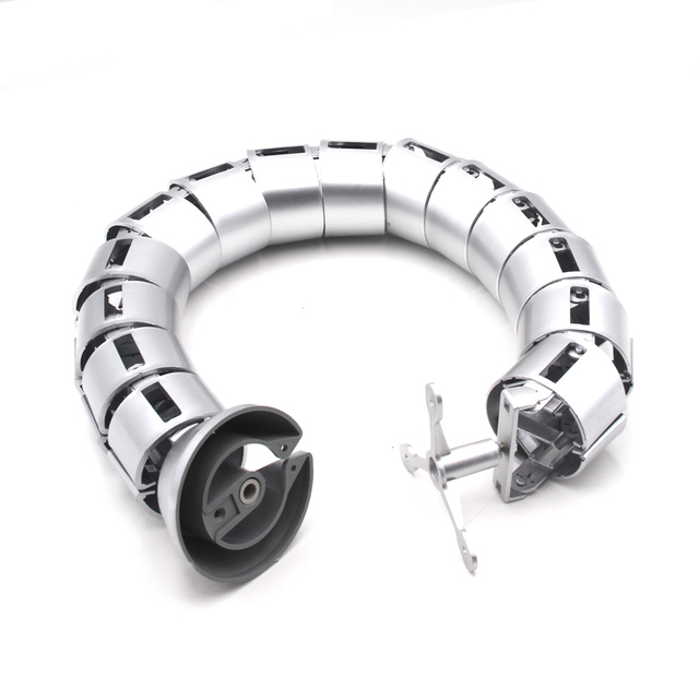 ABS Circular Cable Manager Organizer Spine Management Accessory for Wiring