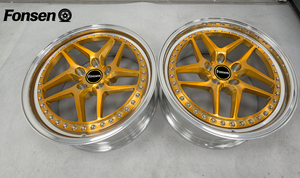 Rines Forjados de Aluminio T6061 de 2 Piezas Personalizados de <span class=keywords><strong>18</strong></span> 19 20 21 22 Pulgadas para <span class=keywords><strong>Porsche</strong></span> Panamera <span class=keywords><strong>924</strong></span> Lexus Lc Audi RS6 - Product Image 4