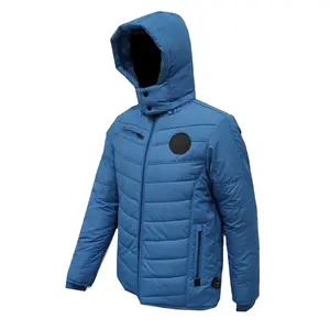 New custom padded jacket clothing manufacturers man coat men's quilting jacket waterproof windproof winter jacket coat for man