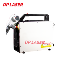 Machine de nettoyage au laser à fibre pulsée portable mini 50W 100W avec source laser Raycus
