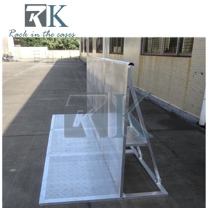 Barrera de Aluminio para Control de Multitudes en Conciertos, Barrera de Seguridad para Eventos al Aire Libre, Valla de Protección para Multitudes - Product Image 2