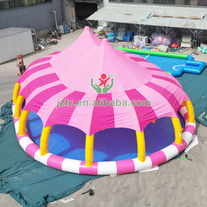 Parasol gonflable <span class=keywords><strong>pour</strong></span> <span class=keywords><strong>piscine</strong></span>, <span class=keywords><strong>tente</strong></span> de <span class=keywords><strong>piscine</strong></span> <span class=keywords><strong>pour</strong></span> enfants, <span class=keywords><strong>tente</strong></span> de <span class=keywords><strong>piscine</strong></span> <span class=keywords><strong>pour</strong></span> nouveau-nés, PVC écologique de qualité commerciale, durable, facile à installer, personnalisable - Product Image 2