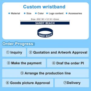 Bracelet en tissu élastique personnalisé avec puce RFID/NFC pour événements – Vente en gros - Product Image 6