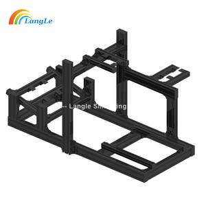40 Asiento de soporte de simulador de carreras de perfil de aluminio Adaptación opcional a varios <span class=keywords><strong>juegos</strong></span> de engranajes de coche de base de transmisión directa - Product Image 3