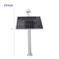 ZVNAV D30 RTK-Empfänger Hochleistungs-Solarmodule IP67-Zertifiziert 4G/Kabelgebundenes Internet -45~75 Betriebstemperatur GNSS-Kompatibel RTK-Genauigkeit H