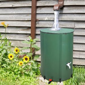 Tanque de Agua Plegable de PVC para Recolección de Agua de Lluvia, 200L, Colector de Agua Plegable para Jardín Exterior, para Uso en Riego - Product Image 5