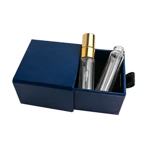 Frasco de perfume com logotipo duplo, caixa de vidro vazia para homens, 10ml, spray, embalagem personalizada, Victoria Secret