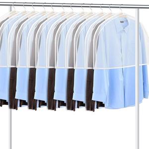 Peva Tote ผ้าปิดไหล่เสื้อโค้ทหรือชุดสูทโปร่งแสงโลโก้ออกแบบได้ตามต้องการ - Product Image 2