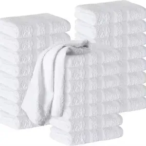 Hotel algodón blanco algodón Homestay toallas absorbentes baño de algodón de lujo