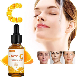 Suero Facial de Vitamina C y Ácido Hialurónico al por Mayor, Blanqueador Líquido, Nutritivo, Hidratante, Antienvejecimiento, Antipecas, con <span class=keywords><strong>Aloe</strong></span> <span class=keywords><strong>Vera</strong></span> - Product Image 1