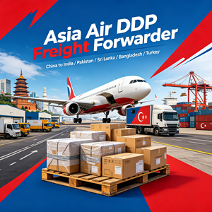 Spedizioniere Aereo Asia Air DDP Cina India/<span class=keywords><strong>Pakistan</strong></span>/<span class=keywords><strong>Sri</strong></span> <span class=keywords><strong>Lanka</strong></span>/Bangladesh/Turchia Via Aerea+Espresso, Trasporto Merci Generali in 5-10 Giorni - Product Image 1