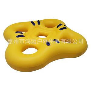 แพยางเป่าลมแบบหนาพิเศษ วัสดุ PVC สำหรับสวนน้ำ ใช้ในเชิงพาณิชย์ ขนาด 106x106 ซม. - Product Image 5