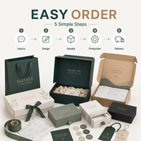 Impresión personalizada, hecho a mano, papel rígido de lujo, cartón negro, caja de regalo con cierre magnético vacío Simple