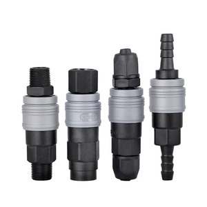Dde Dade Pneumatics <b>Quick</b> Coupler Sh Ph Sp Pp Air Hose <b>Connector</b> For 8-13mm Tube Pneumatic Tools Parts - Product Image 4