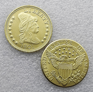 Pièces commémoratives de 10 dollars des États-Unis (1795-1807) (Liberty Cap / Small Eagle), cadeaux, décoration intérieure - Product Image 4