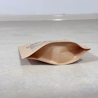 Sachet refermable personnalisé imprimé, résistant à l'humidité, en papier kraft de qualité alimentaire