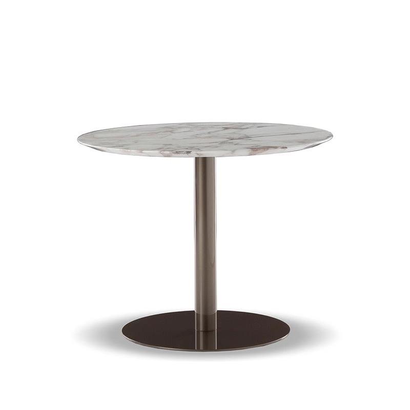 Mesa de losa redonda de 60 cm.