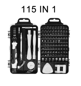 ชุดเครื่องมือซ่อมโทรศัพท์ไฟฟ้าขนาดพกพา KAODEE HONGYI 25 in 1115 1 63 พร้อมประแจวงล้อแม่เหล็ก ชุดไขควง 25 in 1 บรรจุในกล่องพลาสติก - Product Image 3