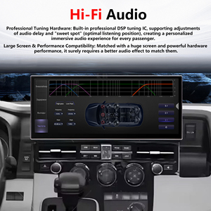 Radio para Auto Penhui para Toyota Hiace GRANVIA 2019-2021 LHD, 16+512GB, Sonido Cristalino, <span class=keywords><strong>Android</strong></span> 14, Reproductor Multimedia con Pantalla 4K de 12.3 Pulgadas - Product Image 6