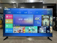 Meilleure vente google tv écran plat transparent oled tv 85 pouces smart led panneau tv 4k ultra hd lcd téléviseurs