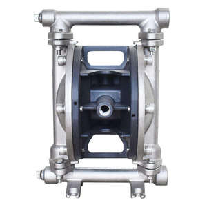 Pompe à diaphragme pneumatique, en option en alliage d'aluminium, acier inoxydable et acier moulé pour le transfert de peinture et de colle - Product Image 2