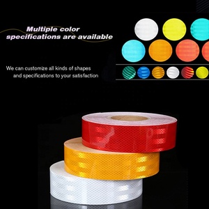 Băng Dính Cảnh Báo An Ninh Nhiệt Của Nhà Sản Xuất, Băng Dính Phản Quang, Băng Dính Phản Quang <span class=keywords><strong>C2</strong></span> Chấm Đỏ Và Trắng - Product Image 5