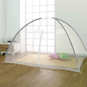 Ukuran ganda jaring nyamuk lipat Gratis instalasi gulungan serat Yurt Mongolia untuk dalam ruangan & luar ruangan Kamar Tidur & Berkemah - Product Image 2