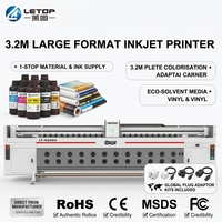 Imprimante jet d'encre grand format LETOP Factory 3.2M Starfire pour bannières flexibles à solvant Impresora Plotter