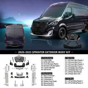 Prix d'usine - Kit carrosserie pour Mercedes <span class=keywords><strong>Sprinter</strong></span>, comprenant la <span class=keywords><strong>calandre</strong></span> avant et le pare-chocs, garniture extérieure exclusive - Product Image 1
