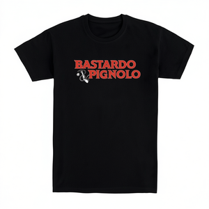 T-shirt Bastardo Pignolo Nera Abbigliamento casual da uomo - Product Image 3