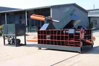 Presse compacteuse automatique de ferraille lourde 10 tonnes pour le recyclage du fer et de l'aluminium, avec moteur à économie d'énergie, vente en gros