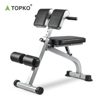 TOPKO US Warehouse Chaise romaine de musculation populaire pour exercice intérieur Banc assis