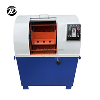 Système de polissage centrifuge à tambour de 30 L à faible bruit et haute énergie, contrôlé par PLC, pour petites pièces métalliques