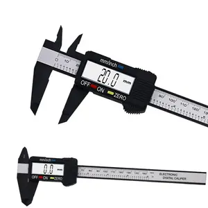 6inch LCD 150mm Digital Electronic Carbon Fiber Vernier Caliper