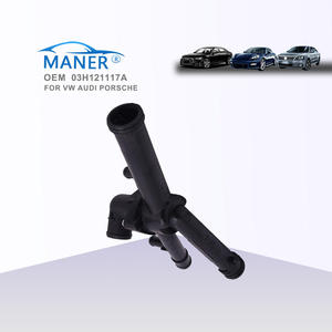 ชุดประกอบตัวเรือนเทอร์โมสตัทน้ำหล่อเย็นเครื่องยนต์ MANER รุ่น 03H121117A สำหรับ Audi Q7, Porsche Cayenne, VW EOS, Phaeton และ Touareg - Product Image 2