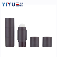 YIYUE 4g Conteneur de baume vide Conteneurs de bâton de fond de teint à double extrémité Tubes de blush avec éponge