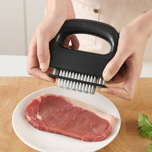 Attendrisseur à viande en acier inoxydable à 48 aiguilles pour bœuf et porc, outil de cuisine, lavage à la main uniquement - Product Image 4