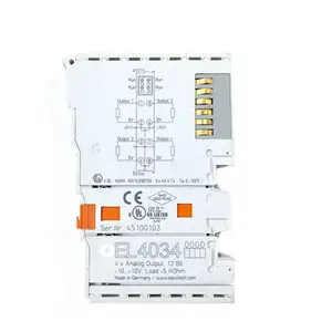 BECKHOFF EL4034 | EtherCAT Terminal, 4-channel analog output, voltage, -10+10 V, 12 bit