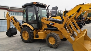 Pelleteuse d'occasion CAT420F Pelleteuse d'occasion 416e 420e à vendre 2020 Fourni Jaune Machines de construction d'occasion 5 tonnes - Product Image 4